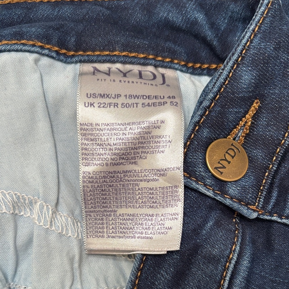 NYDJ Deep Indigo Women's Bootcut Jeans - Picture 6 of 7